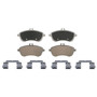ThermoQuiet Front Disc Brake Pad Set Ceramic QC1340 - top view