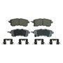 ThermoQuiet Rear Disc Brake Pad Set Ceramic QC1510 - top view