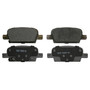 ThermoQuiet Rear Disc Brake Pad Set Ceramic QC1921 - top view