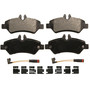 SevereDuty Rear Disc Brake Pad Set SX1317 - top view