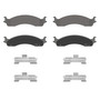 ThermoQuiet Front Disc Brake Pad Set Ceramic QC655 - angled view