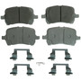 ThermoQuiet Front Disc Brake Pad Set Ceramic QC1160 - top view