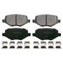SevereDuty Rear Disc Brake Pad Set SX1754 - top view