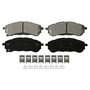 SevereDuty Rear Disc Brake Pad Set SX2208 - top view