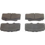 ThermoQuiet Front Disc Brake Pad Set Ceramic QC799 - angled view