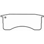 SevereDuty Front; Rear Disc Brake Pad Set SX769 - diagram