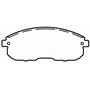 ThermoQuiet Front Disc Brake Pad Set Ceramic QC815 - diagram