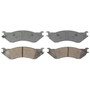 ThermoQuiet Front Disc Brake Pad Set Ceramic QC702 - top view