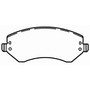 SevereDuty Front Disc Brake Pad Set SX856 - diagram