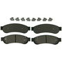 SevereDuty Rear Disc Brake Pad Set SX1334 - top view