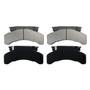 SevereDuty Front; Rear Disc Brake Pad Set SX224 - top view