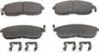 ThermoQuiet Front Disc Brake Pad Set Ceramic QC815A - top view