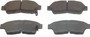 ThermoQuiet Front Disc Brake Pad Set Ceramic QC562 - top view