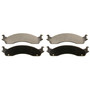 SevereDuty Front Disc Brake Pad Set SX655A - top view