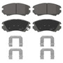 ThermoQuiet Front Disc Brake Pad Set Ceramic QC924A - angled view