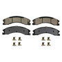 SevereDuty Rear Disc Brake Pad Set SX1565A - top view