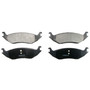 SevereDuty Rear Disc Brake Pad Set SX967 - top view