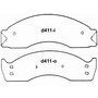 SevereDuty Front; Rear Disc Brake Pad Set SX411 - diagram