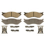 ThermoQuiet Front Disc Brake Pad Set Ceramic QC966B - top view