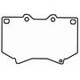 SevereDuty Front Disc Brake Pad Set SX812 - diagram