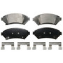 SevereDuty Front Disc Brake Pad Set SX818 - top view