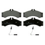 SevereDuty Front; Rear Disc Brake Pad Set SX949 - top view
