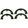 Parking Brake Shoe Z867 - top view