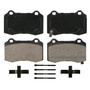 QuickStop Rear Disc Brake Pad Set Ceramic ZD1428 - top view