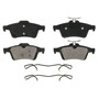 QuickStop Rear Disc Brake Pad Set Ceramic ZD1095A - top view