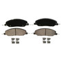 QuickStop Front Disc Brake Pad Set Ceramic ZD1081 - top view
