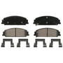 QuickStop Front Disc Brake Pad Set Ceramic ZD1351 - top view