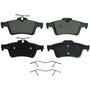 QuickStop Rear Disc Brake Pad Set Ceramic ZD1564 - top view
