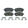 QuickStop Front Disc Brake Pad Set Ceramic ZD1454 - top view