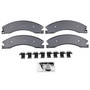 QuickStop Front Disc Brake Pad Set Ceramic ZD1565 - top view