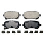QuickStop Rear Disc Brake Pad Set Ceramic ZD1326 - top view