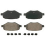 QuickStop Rear Disc Brake Pad Set Ceramic ZD1377 - top view