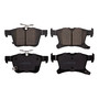 QuickStop Rear Disc Brake Pad Set Ceramic ZD1901 - top view