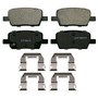 QuickStop Rear Disc Brake Pad Set Ceramic ZD1877 - top view