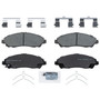 QuickStop Front Disc Brake Pad Set Ceramic ZD1723 - angled view