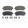 QuickStop Front Disc Brake Pad Set Ceramic ZD2494 - angled view