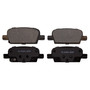 QuickStop Rear Disc Brake Pad Set Ceramic ZD1921 - top view