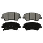 QuickStop Front Disc Brake Pad Set Ceramic ZD2190 - top view