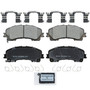 QuickStop Front Disc Brake Pad Set Ceramic ZD1736 - top view