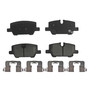QuickStop Rear Disc Brake Pad Set Ceramic ZD2553 - angled view