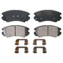 QuickStop Front Disc Brake Pad Set Ceramic ZD924 - top view