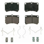 QuickStop Front Disc Brake Pad Set Ceramic ZD466A - top view