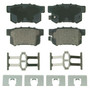 QuickStop Rear Disc Brake Pad Set Ceramic ZD536 - top view