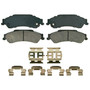 QuickStop Rear Disc Brake Pad Set Ceramic ZD729 - top view