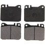 QuickStop Front Disc Brake Pad Set Semi-Metallic ZX145 - top view