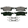 QuickStop Front Disc Brake Pad Set Semi-Metallic ZX1904A - top view